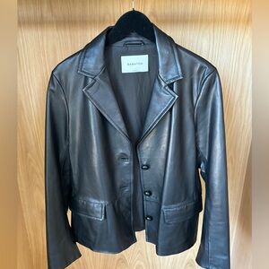 Aritzia Babaton Leather Jacket